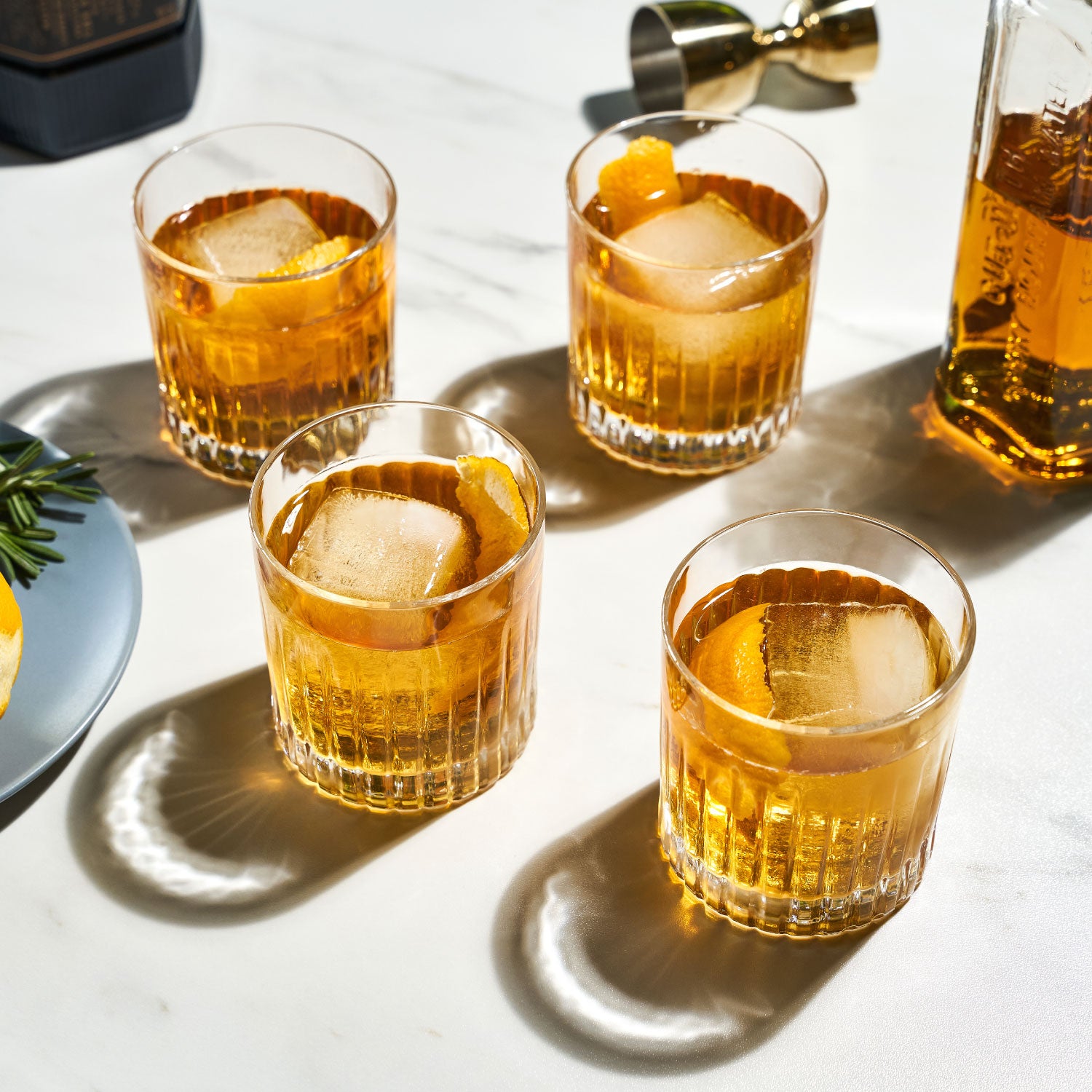 Viski Bodega Glasses - Stackable Drinking Glasses Set - Modern Glassware  for Wine and Cocktails - 7oz Set of 6