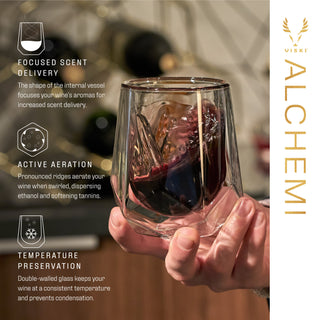 THE PERFECT GIFT FOR WINE LOVERS - A great gift for even seasoned wine lovers, anyone who prides themselves on their home bar will love the best wine glasses. Great gift for men or women, Fathers or Mothers day gifts, and gifts for wine lovers.
