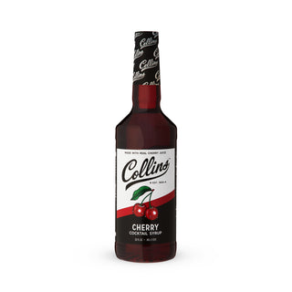 CHERRY SYRUP FOR COCKTAILS - Boost craft cocktails with this sweet and tangy cherry syrup. Great gift for any home mixologist, it brings cherry flavoring to your drinks or you can use it as cherry syrup for sodas. 