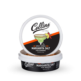 4 OZ SPICY MARGARITA SALT RIMMER – This Spicy Citrus Cocktail Salt is made of premium ingredients to enhance cocktails like a spicy margarita, michelada, bloody mary, and more. With the flavor of jalapeno and lemon peel, it adds some punch to drinks.