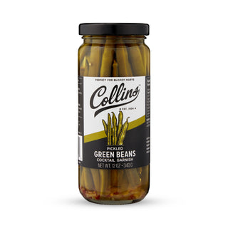 GOURMET PICKLED GREEN BEANS – These jarred green beans are hand-packed and make the perfect Bloody Mary green beans. With an all-natural ingredient list, these pickled cocktail green beans are the premium choice for elevating brunch cocktails.