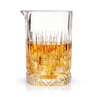 DESIGNED FOR EXPERT BARTENDING - This 17 oz. lead-free crystal mixing glass is designed and sized to match professional grade equipment used by bartenders. You wouldn't be surprised to see this bar accessory in use at the finest cocktail lounges.
