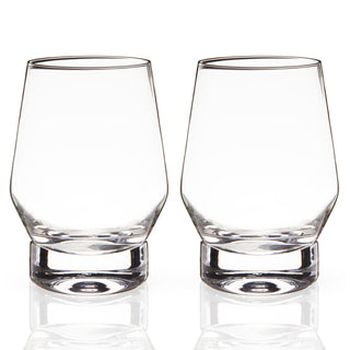 IMPRESS FRIENDS AND GUESTS – Give this set of tumblers as a gift to whiskey lovers, gifts for Father’s day, or groomsmen gifts. Impress visitors by sharing your favorite whiskey in high-quality crystal lowball glasses with timeless minimalist style.
