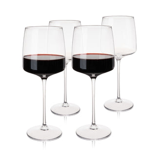 Reserve Julien Crystal Bordeaux Glasses Set of 4