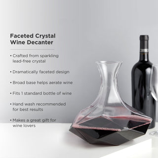 STRIKING VISKI CRYSTAL DESIGN – Viski embodies the high-end beverage experience. From slender champagne flutes to red wine globes, the brand is driven by striking design. Each Viski collection explores a timeless drinkware style.