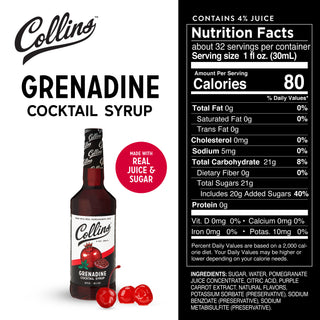 PERFECT FOR PARTIES - This grenadine is a more refined option than cherry syrup and it’s an easy way to amp up punch or other party drinks. Impress your guests by adding this flavor bomb to batch cocktails or use it as shaved ice flavoring. 