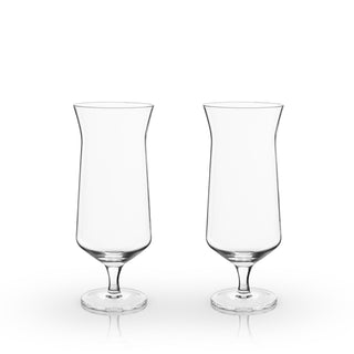 A VERSATILE HOME BAR ESSENTIAL - These cocktail glasses can be used for drinks, dessert glasses, for espresso drinks and more. Their generous capacity makes them ideal for any frozen cocktail, beer floats, and any highball cocktail.