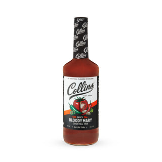 SPICE UP YOUR BRUNCH GAME - Make your next brunch a spicy one! Collins Spicy Bloody Mary Mix makes this popular cocktail a breeze with a rejuvenating blend of tomato, garlic, worcestershire sauce and an extra kick of spices to awaken the senses.