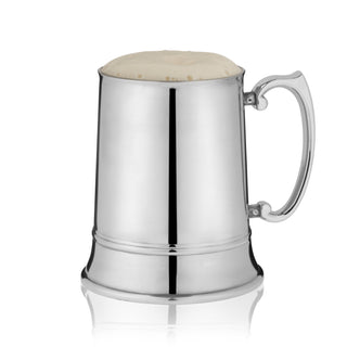 ULTIMATE BEER LOVER’S PINT GLASS - If you can’t get enough of craft beer, this is the tankard for you. The sturdy design and stylish look of this metal beer mug ensure this will be one of your go-to beer glasses for years to come. Dishwasher safe.