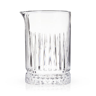 STRIKING CRYSTAL BARWARE MAKES ICE SHINE AND LIQUOR GLOW - More than just a tool, this crystal mixing glass shows off ingredients as you bartend, highlighting beautiful liquor and making ice sparkle as you stir.
