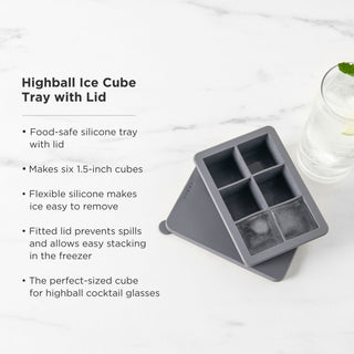 LIQUOR AND COCKTAILS benefit from the correct ice. Large cubes work great in refined cocktails that require slight dilution. Also works perfectly with a nice bourbon, scotch, or irish whiskey on the rocks.