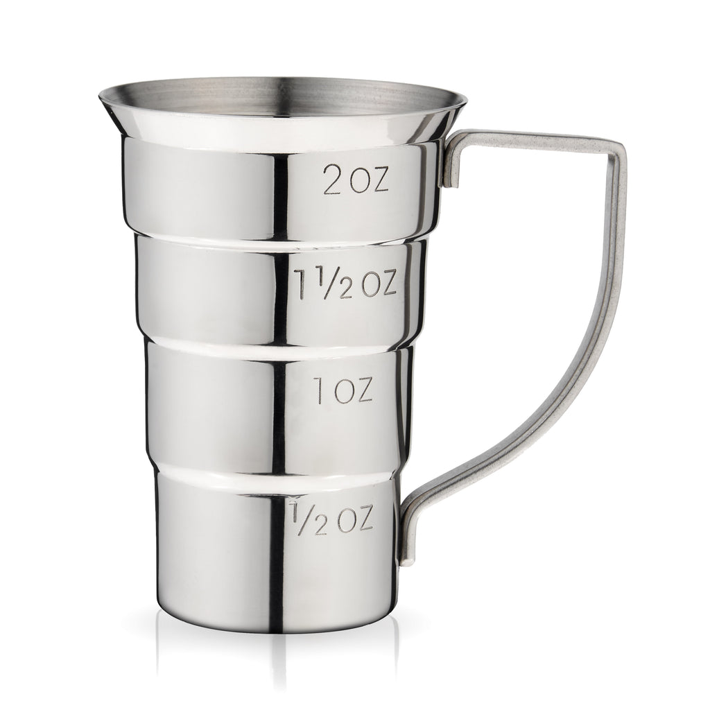 STEPPED JIGGER - NO HANDLE / STAINLESS STEEL – 2oz