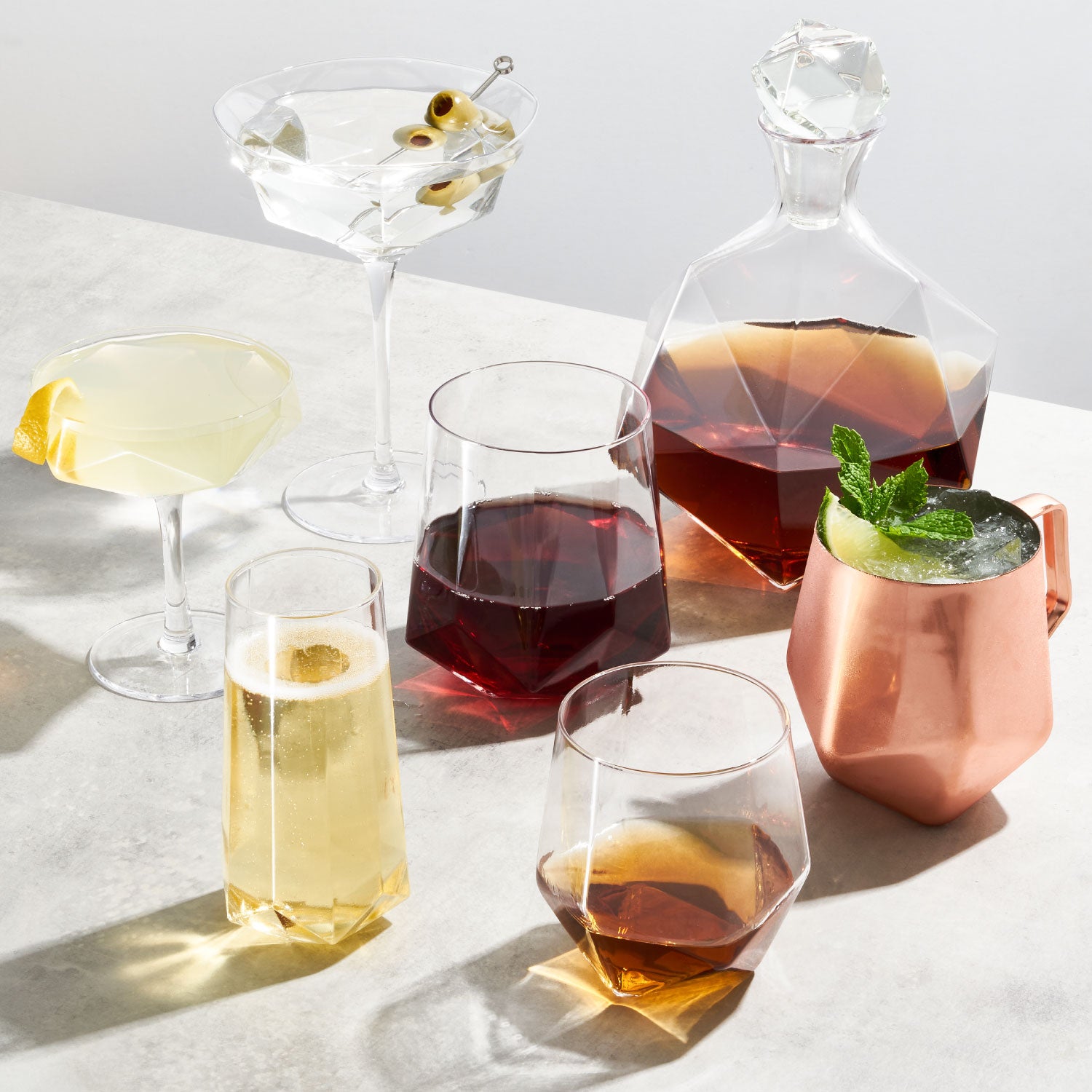 Cocktail Mixing Glasses Viski