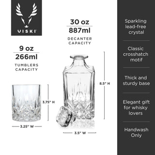 THE PERFECT GIFT for liquor connoisseurs – In a world full of novelty gifts, we need an alternative. Combining functionality and sheer-beauty, gift this crystal decanter to that special person in your life
