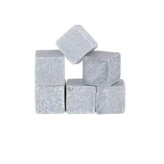 BEVERAGE CHILLING STONES LOOK GREAT IN A GLASS - Add visual interest to your home bar with soapstone chilling stones for drinks. The perfect addition to your selection or bar tools or kitchen accessories, these Glacier Rocks will make your drinks shine.