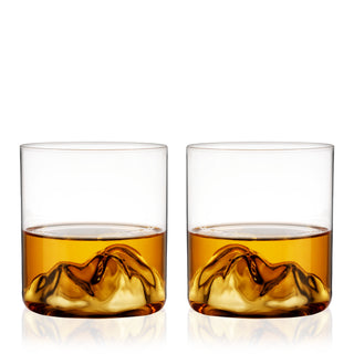 Mountain Crystal Tumblers Set of 2