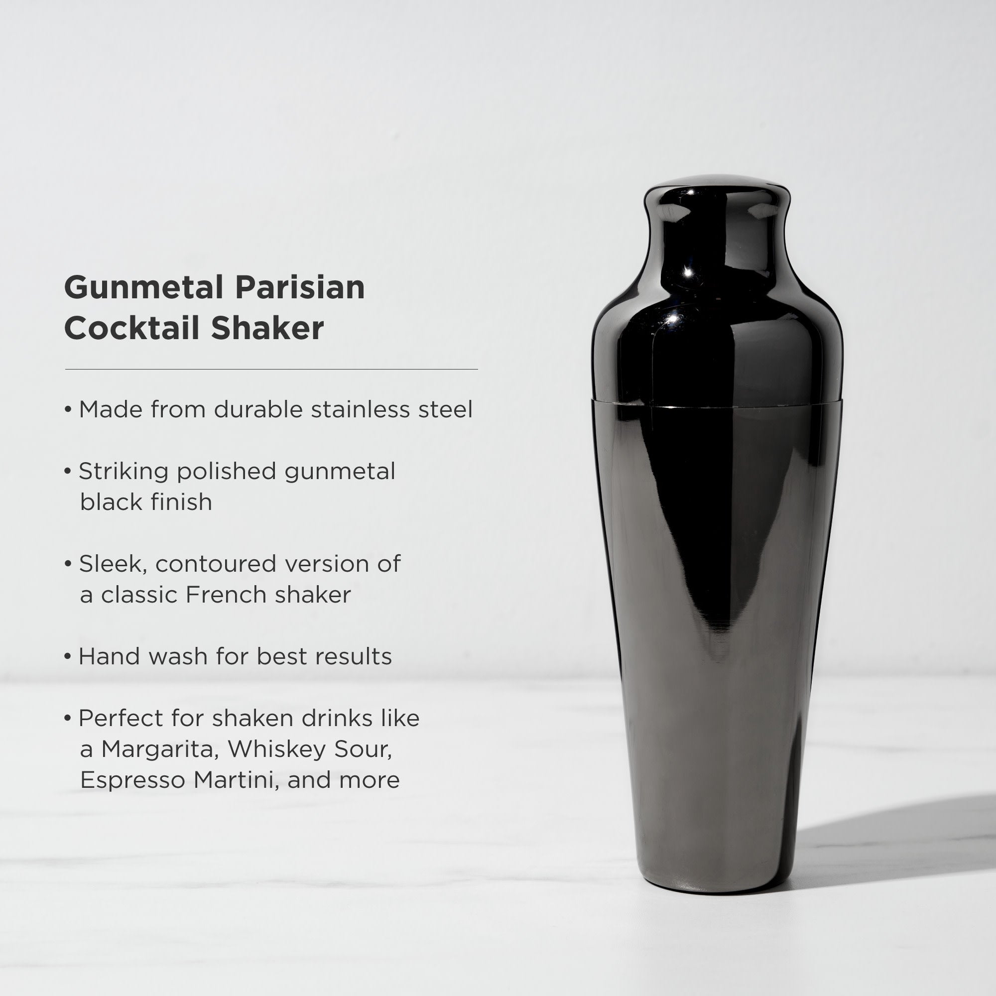 OGGI Groove Insulated Cocktail Shaker-16oz Double Wall Vacuum Insulated Stainless Steel Shaker, Tritan Lid has Built In Strainer, Ideal Cocktail Mixer, Martini Shaker, Margarita Shaker, Stainless OGGI Groove Insulated Cocktail Shaker-16oz Double Wall Vacuum Insulated Stainless Steel Shaker, Tritan Lid has Built In Strainer, Ideal Cocktail Mixer, Martini Shaker, Margarita Shaker, Stainless