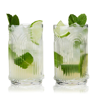 Beau Highball Glasses, Set of 2
