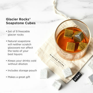 PERFECT GIFT FOR BARTENDERS - Scotch rocks ice cubes make great gifts for bartenders, Christmas gifts, stocking stuffers, groomsmen gifts, gifts for whiskey fans, or anyone who likes their drinks strong and cold. Perfect small gift for any occasion.
