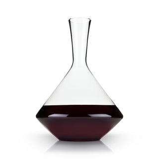 PREMIUM WINE DECANTER - Modern angles give this Viski decanter a sleek, minimalist look. Bring contemporary flair to your wine service and bring the best out of your finest vintages. Suitable for red and white wine.