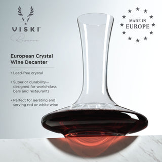 STRIKING CRYSTAL DESIGN – From graceful crystal decanters to stylish coupes, Viski is dedicated to elegant design. Each collection explores a timeless bar style such as Art Deco or mid-century modern for a refined addition to your home bar.