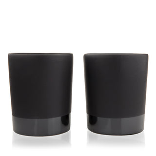 SLEEK MODERN CERAMIC COCKTAIL CUPS - Classy, striking, and versatile, these stoneware tumblers make a statement. They’re perfect for serving cocktails, liquor neat or on the rocks, or your favorite wine.
