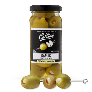 COCKTAIL GARNISH – Perfect for adding the finishing touch to your cocktails, the garlic olives allow you to create unbeatable Dirty Martinis that leave a lasting impression.