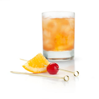 BRING THE BAR TO YOU -  Our essential bar accessories meld stylish design with professional quality for drink accessories that complete your home bar with panache. Sleek and compact, these drink picks make the perfect garnish.