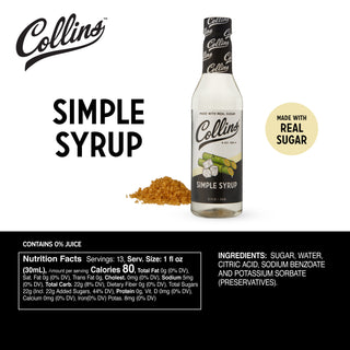 PERFECT FOR PARTIES - This carefully formulated syrup is an easy way to amp up punch or other party drinks. Up your cocktail game by adding this simple syrup to batch cocktails or use it as cane sugar syrup for coffee.