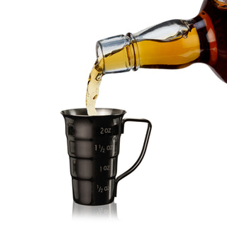 Gunmetal Stepped Jigger