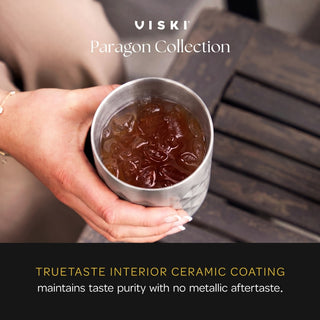 Paragon Stainless Steel Rocks Tumbler in Obsidian