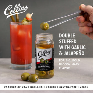 Bloody Mary Olives by Collins 5 oz