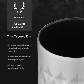 Paragon Highball Tumbler in Obsidian