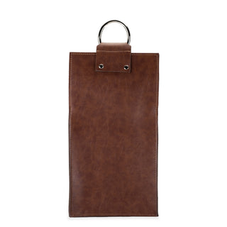 FORM & FUNCTION - Viski offers a sophisticated selection of premium and professional quality home bar accessories. This wine bag pairs beautifully with a luxury corkscrew or aerator for the perfect groomsman gift. Fits some liquor bottles too.