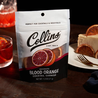 COCKTAIL GARNISH – These dehydrated blood orange slices are perfect for adding a tangy-sweet finish to any cocktail, boosting both flavor and presentation.