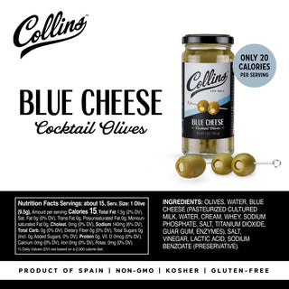 Gourmet Blue Cheese Olives 5 oz