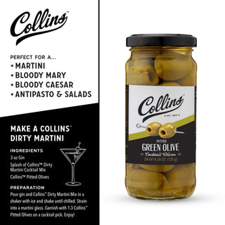 Pitted Olives 4.25 oz