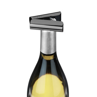 HEAVY DUTY FOIL CUTTER WITH SLEEK GUNMETAL FINISH - This gunmetal-plated heavyweight foil bottle cutter is satisfying to use and hold. This wine tool is compact but eyecatching, providing a compact, useful wine foil cutter tool.