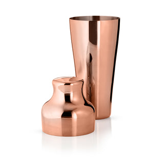 CLASSY ADDITION TO YOUR HOME BAR - This copper shaker is perfect for the mixologist who has it all. Bring a piece of Louis XIV to your home bar with this copper-plated bar accessory. Let them drink French 75's!
