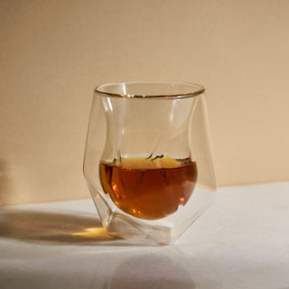 INNER CHAMBER INCLUDES AERATION RIDGES  - The inner tulip shape enhances the flavor of your whiskey, focusing the notes and dispersing the ethanol so you can taste the nuances. Carefully placed ridges aerate your liquor for a purer tasting experience.