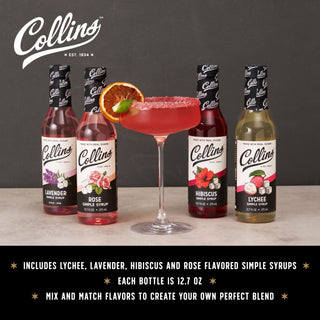 Floral Cocktail Syrup Kit