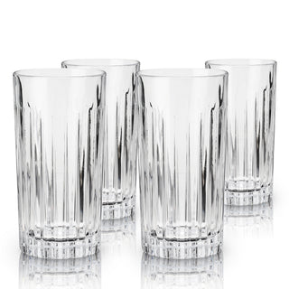 Reserve Milo Crystal Highball Glasses Set of 4