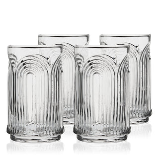 ELEGANT GIFT FOR COCKTAIL LOVERS – Impress the cocktail lover or mixologist in your life with these beautiful highball bar glasses. This versatile cocktail glass set makes the perfect Christmas, birthday, anniversary, or housewarming gift.