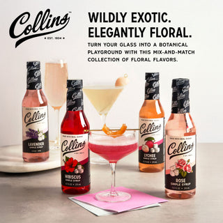 Floral Cocktail Syrup Kit