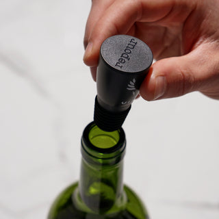 SET OF 6 WINE SAVING STOPPERS - Preserve open wine bottles with these easy to use, no pump wine saver stoppers. They keep wine fresh more effectively than regular bottle stoppers, removing oxygen and creating a noticeable vacuum seal.
