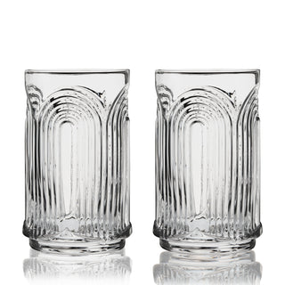 Beau Highball Glasses, Set of 2