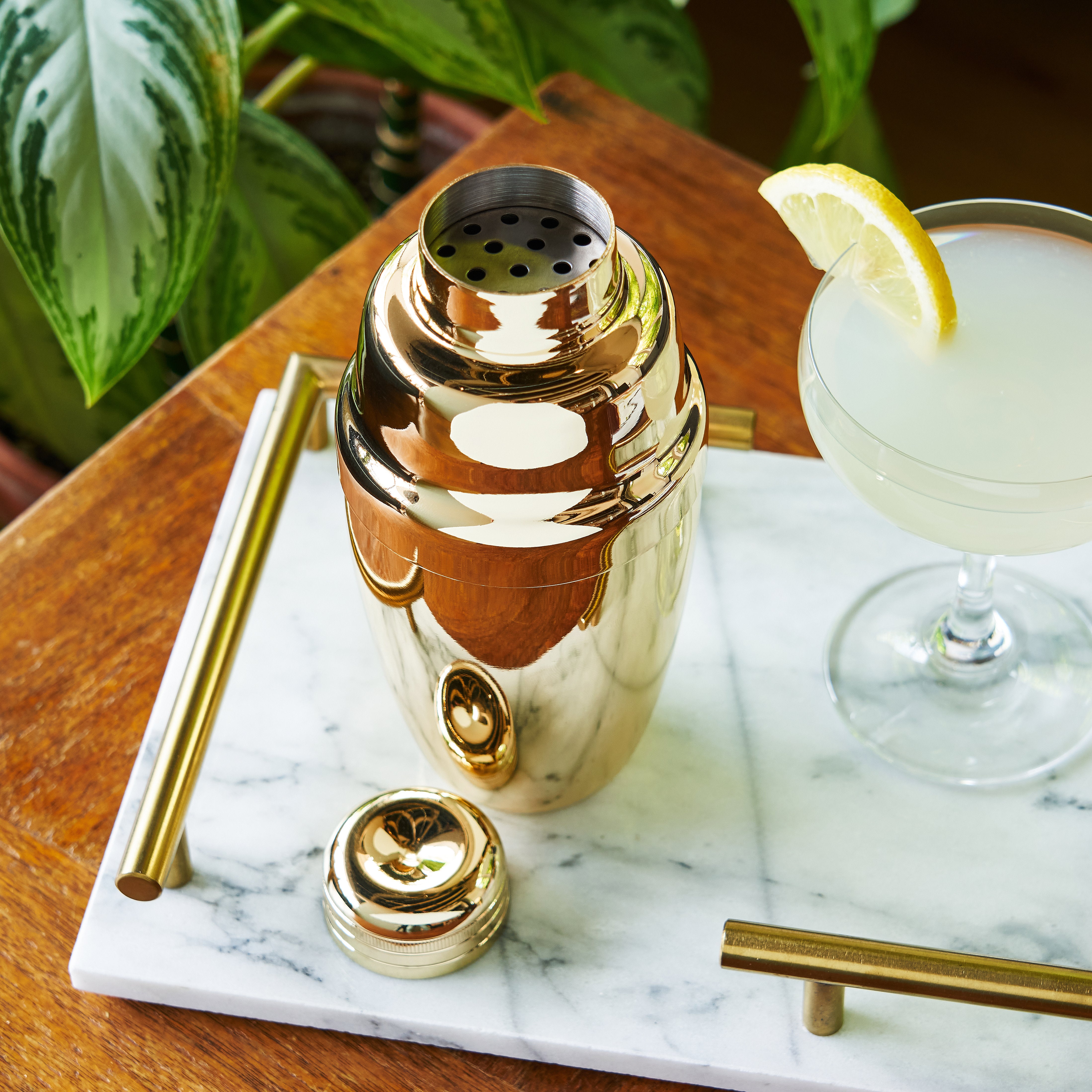 Viski Gold Heavyweight Cocktail Shaker