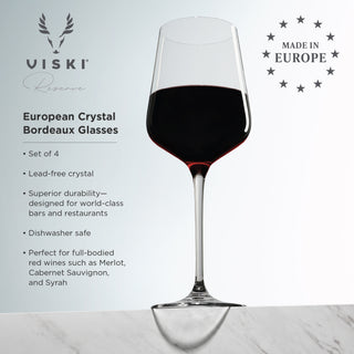 STRIKING CRYSTAL DESIGN – From graceful decanters to stylish coupes, Viski is dedicated to elegant design. Each collection explores a timeless bar style such as Art Deco or mid-century modern for a refined addition to your home bar.