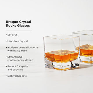 STRIKING VISKI CRYSTAL DESIGN – Viski embodies the high-end beverage experience. From slender champagne flutes to heavy whiskey glassware, the brand is driven by striking design. Each Viski collection explores a timeless drinkware style. 