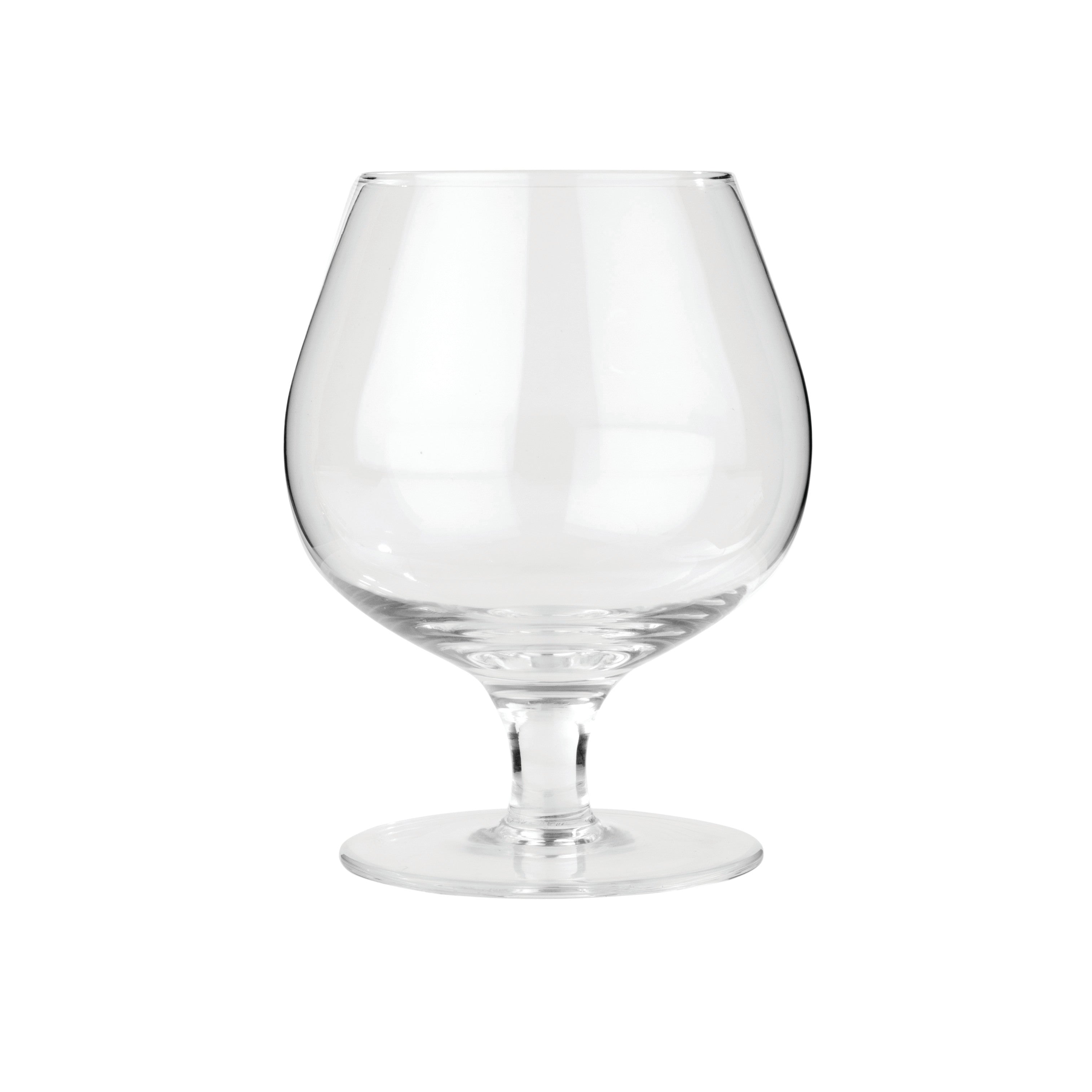 CRYSTAL BRANDY GLASSES BEAUTIFUL PINWHEEL PATTERN TOTAL 4 GLASSES
